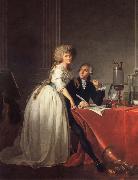 Jacques-Louis David Antoine-Laurent Lavoisier and His Wife china oil painting reproduction